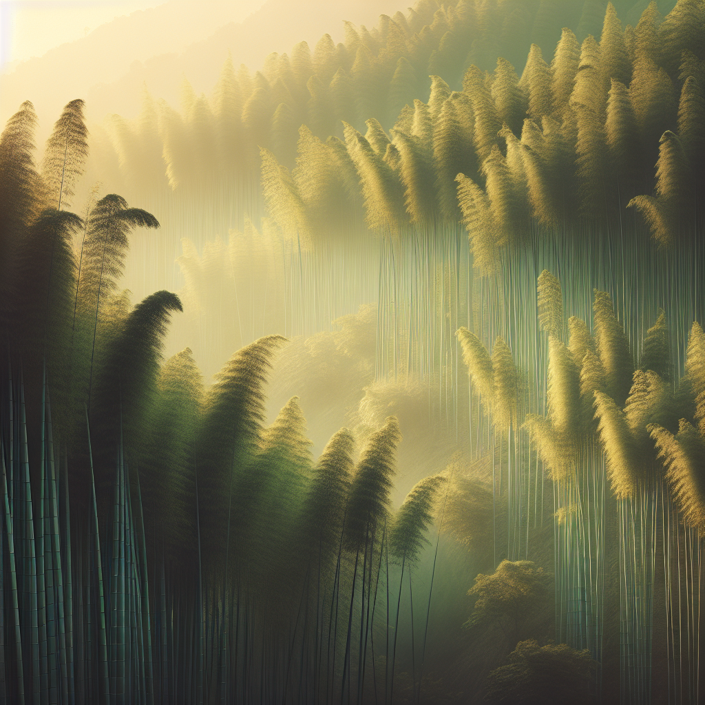 Tranquil Bamboo Forest Paint By Diamonds