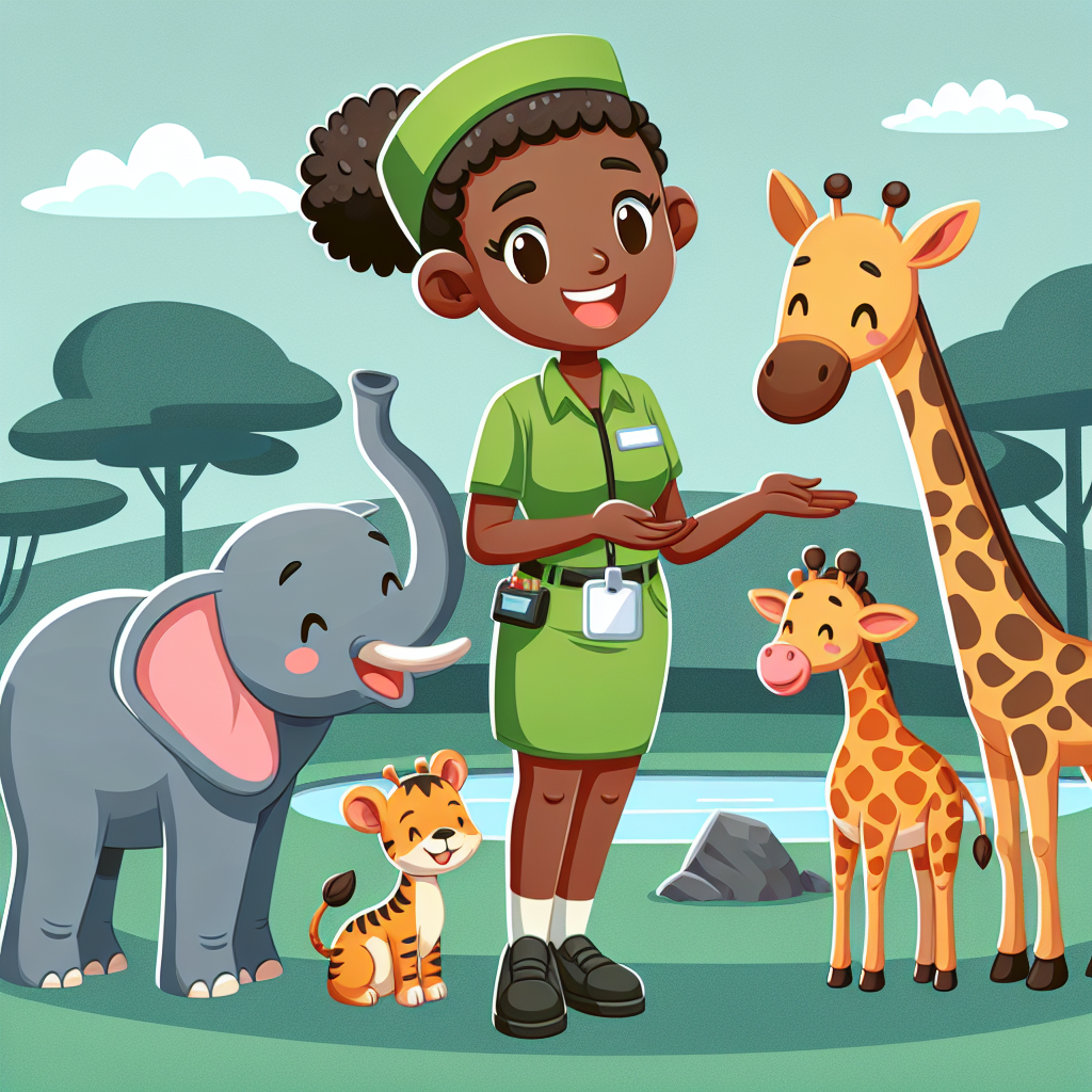 Caring Zoo Keeper Paint By Diamonds