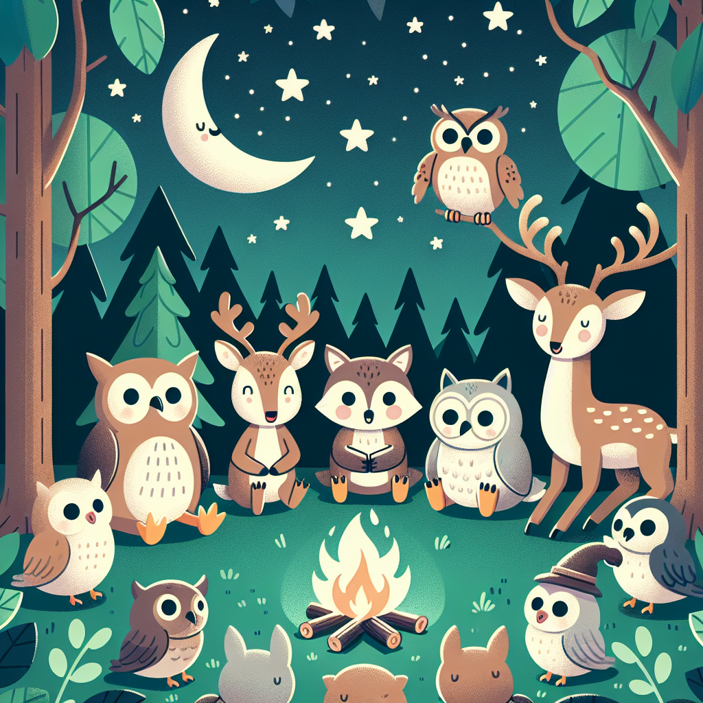 Woodland Storytime Friends Paint By Diamonds Art