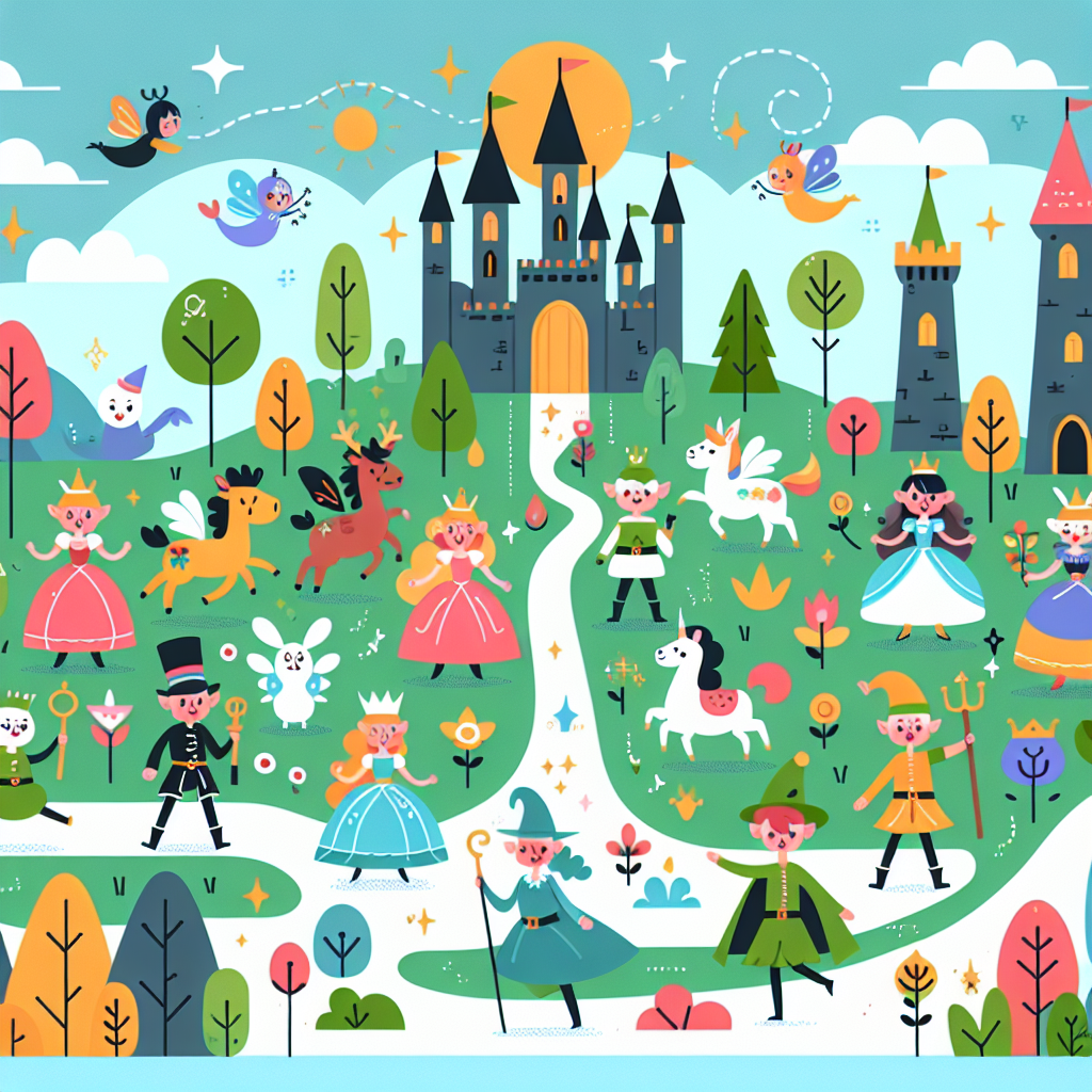 Cheery Fairy Tale Adventure Paint By Diamond