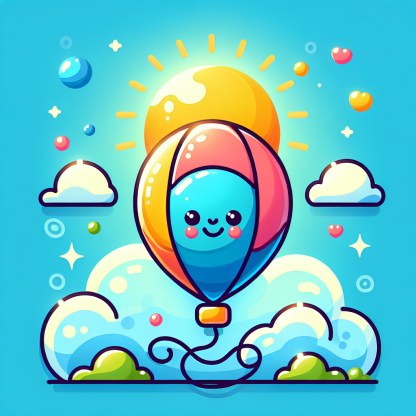 Sunny Balloon Adventure Paint By Diamonds