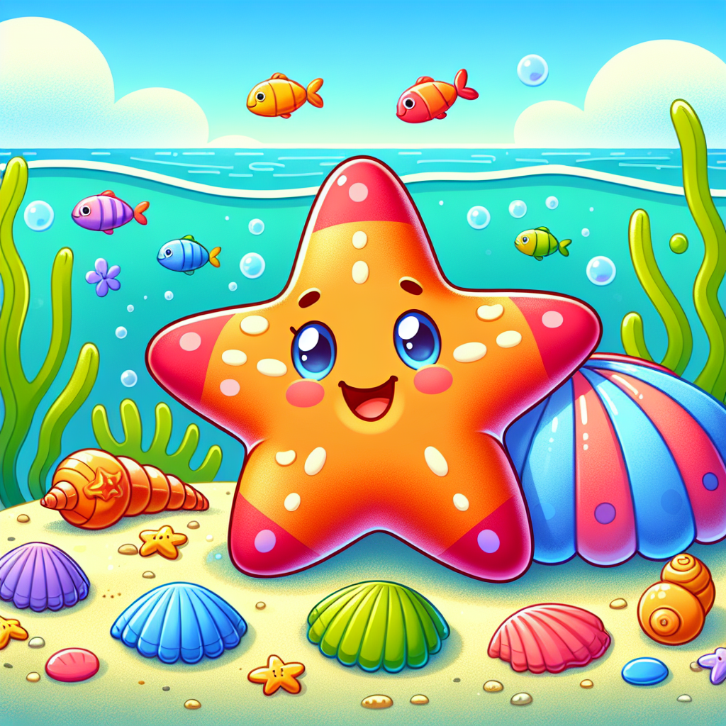 Silly Starfish Adventures Paint By Diamonds Art