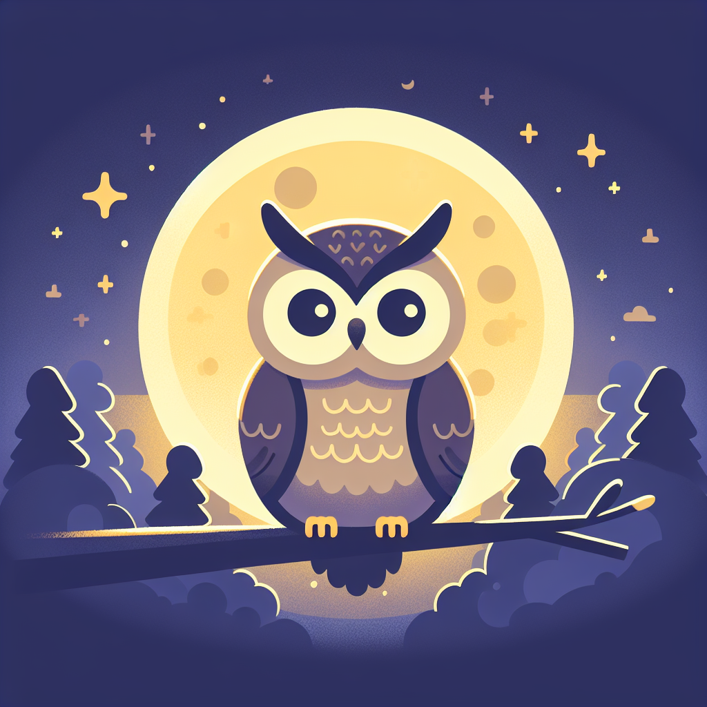 Dreamy Night Owl Haven Diamonded Painting Kits