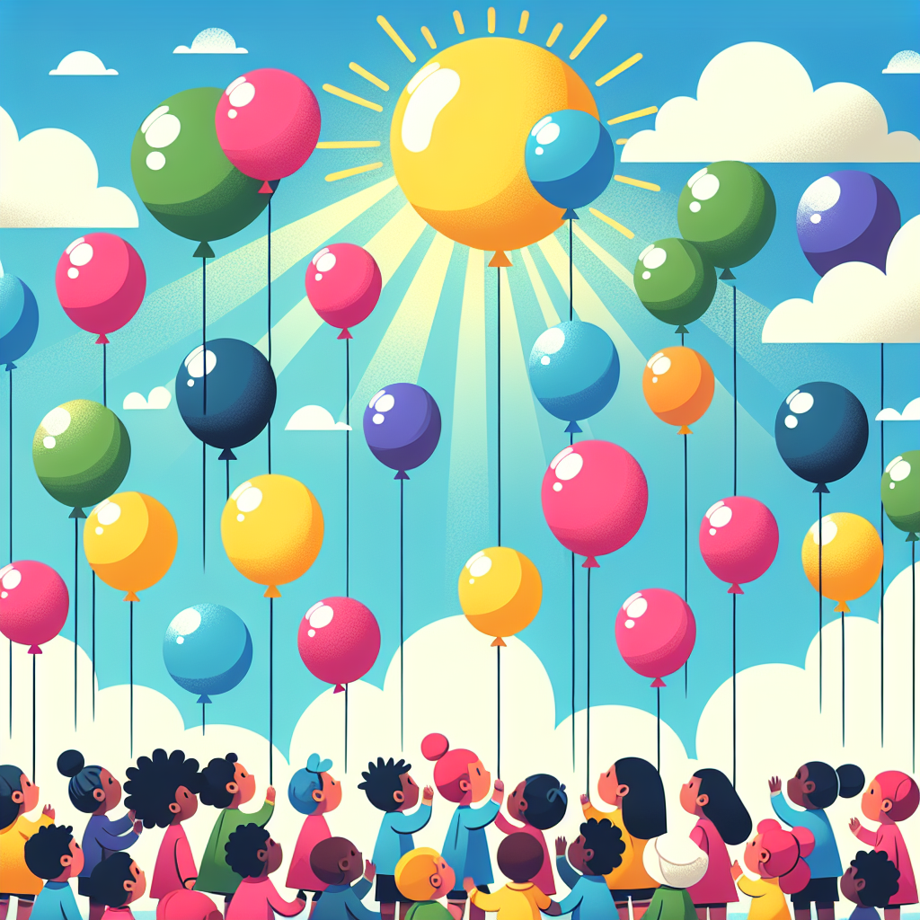 Bouncing Balloons Party Paint By Diamonds Kits