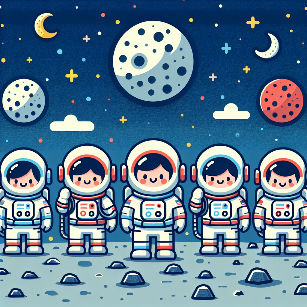 Lively Lunar Landscape Diamonded Painting Kits