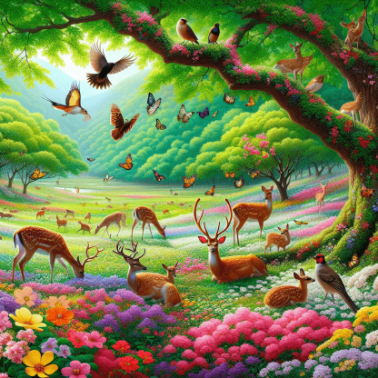 Exploration Of Nature Painting Diamond Kit