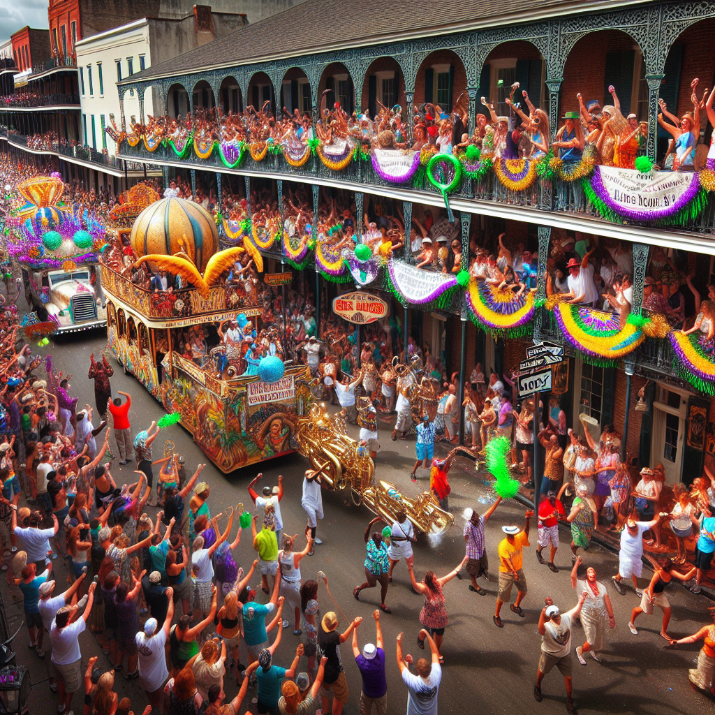 Nola Carnival - New Orleans Paint By Diamonds Kits