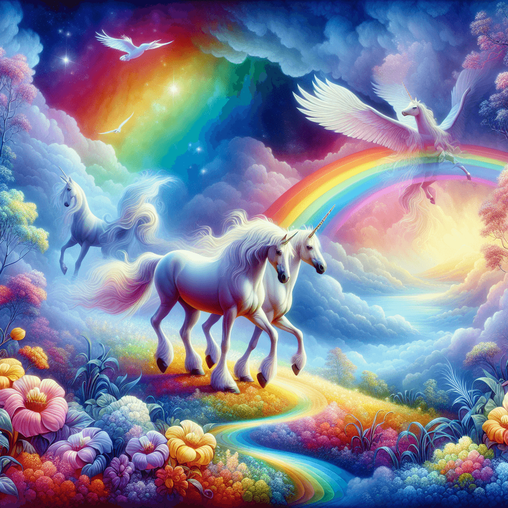 Enchanted Unicorn Dreams Paint By Diamonds