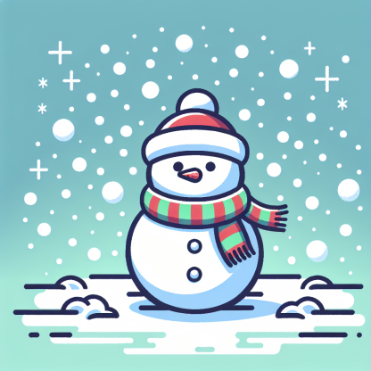 Magical Snowman Paint By Diamonds