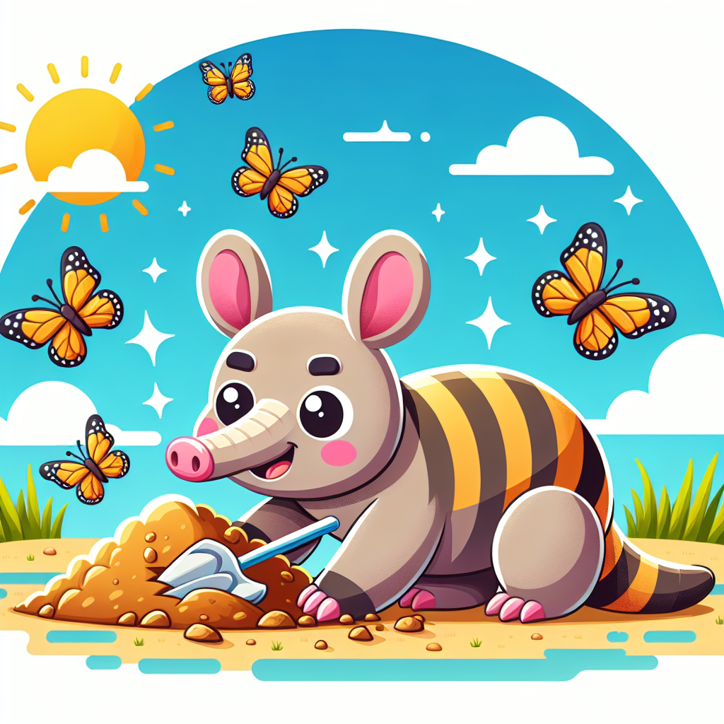 Adventurous Aardvark Paint By Diamond