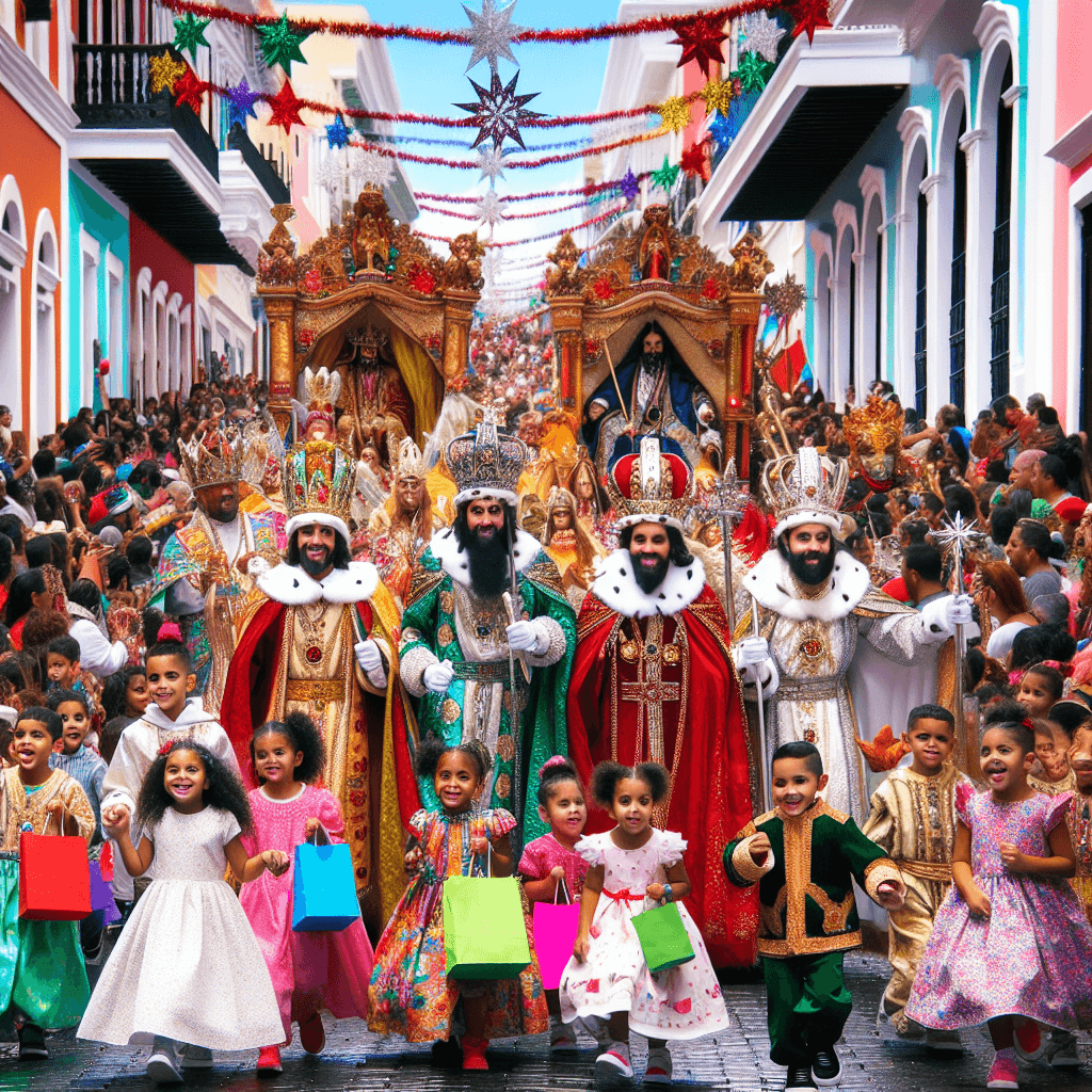 Dia De Los Reyes - Puerto Rico DIY Paint By Diamonds
