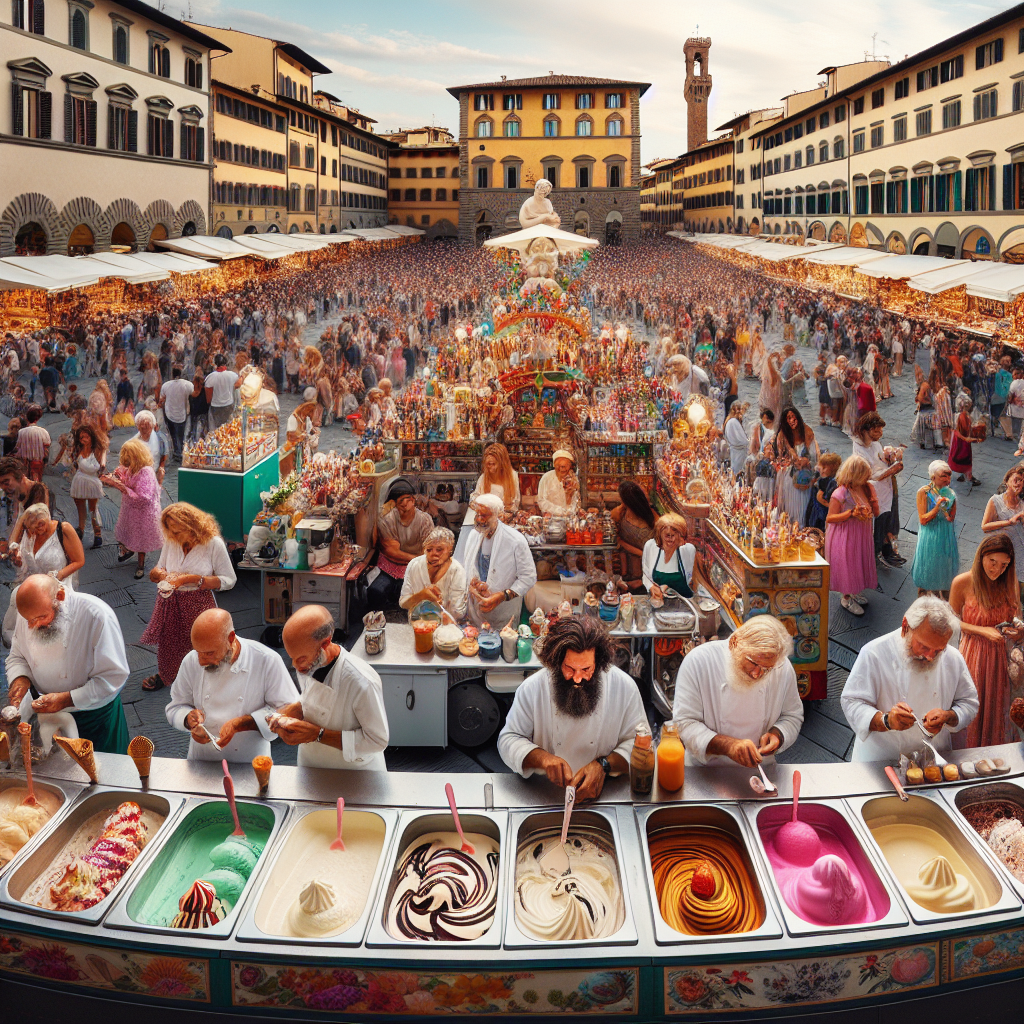 Florence Gelato Festival Paint By Diamonds