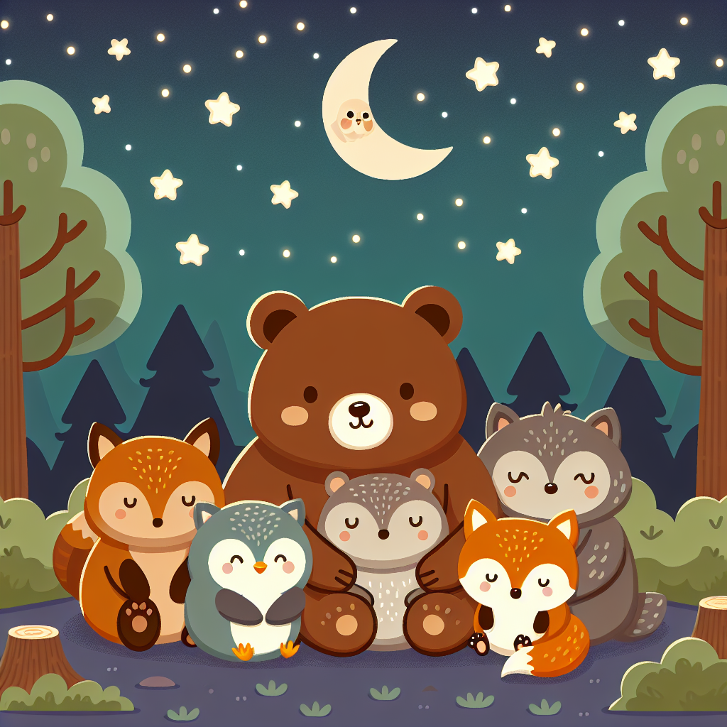 Starlit Animal Sleepover DIY Paint By Diamonds