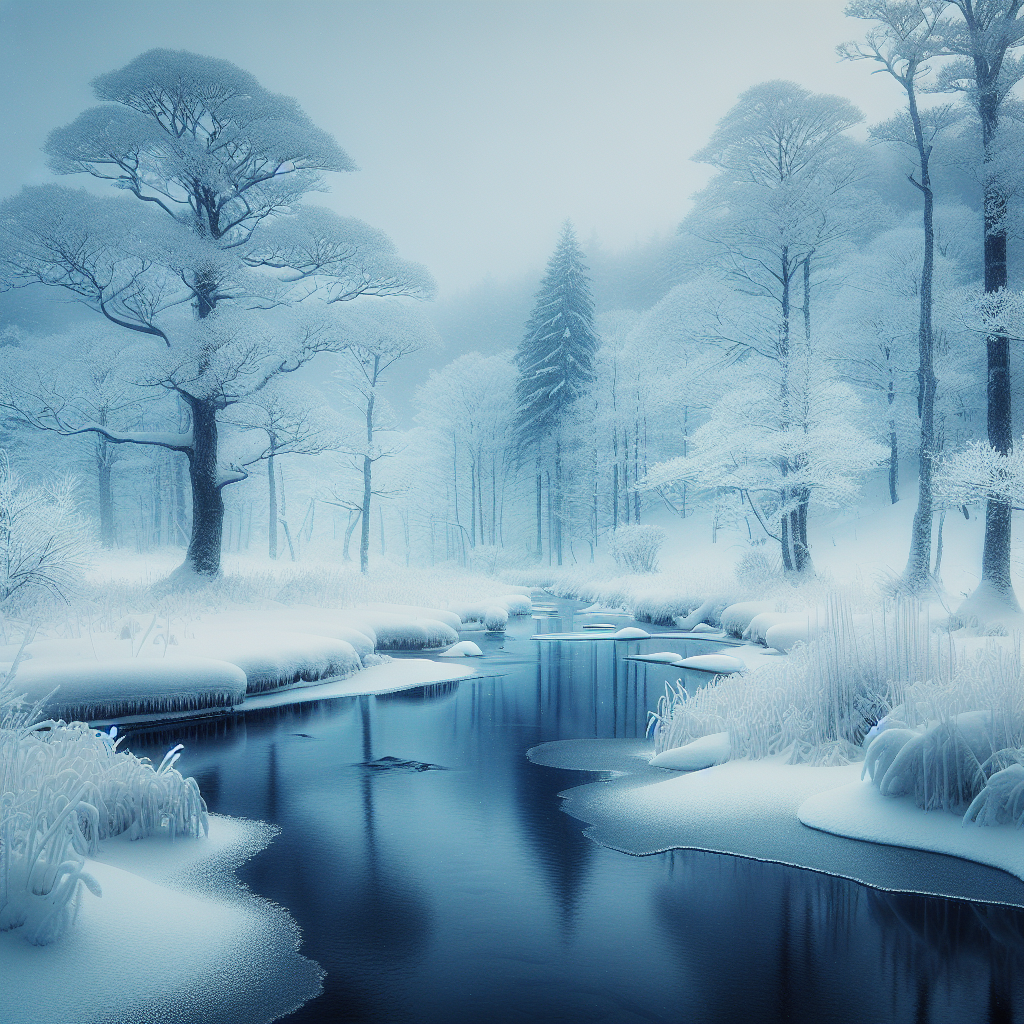 Winter Woodland Wonder Diamond Painting