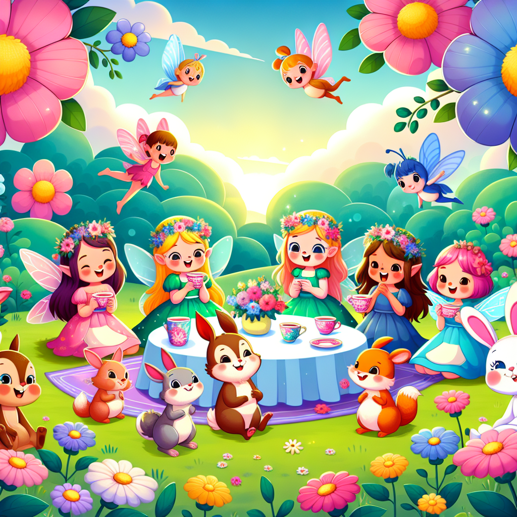 Fantasy Tea Party Paint By Diamonds Kits