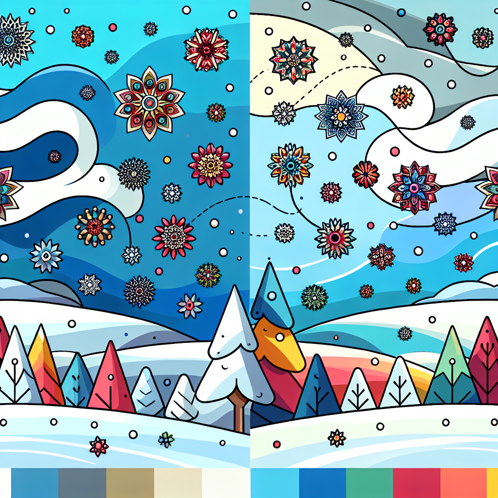 Snazzy Snowflake Surprise Paint By Diamond