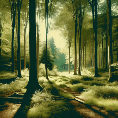 Forest Escape Diamonded Painting Kits