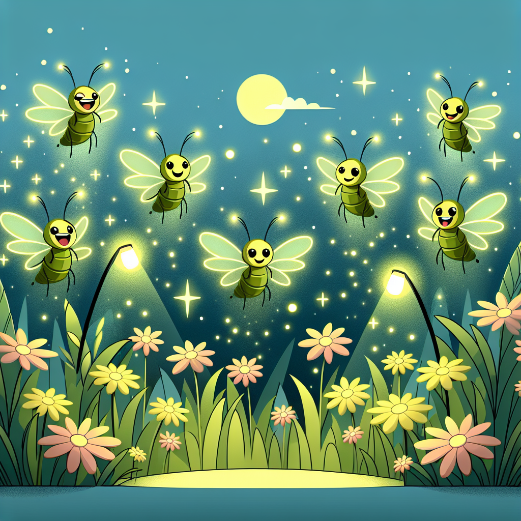 Friendly Firefly Dance Paint By Diamonds Art