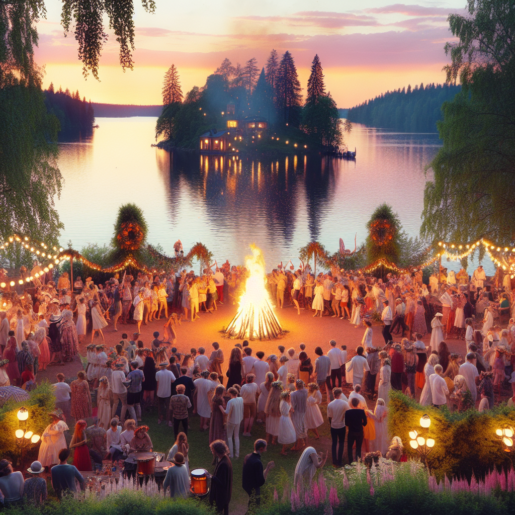 Midsummer Night Festival - Helsinki Diamond Painting