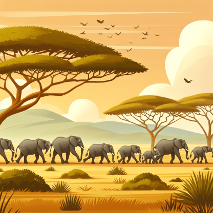 Gentle Giant Elephant Parade Paint By Diamonds
