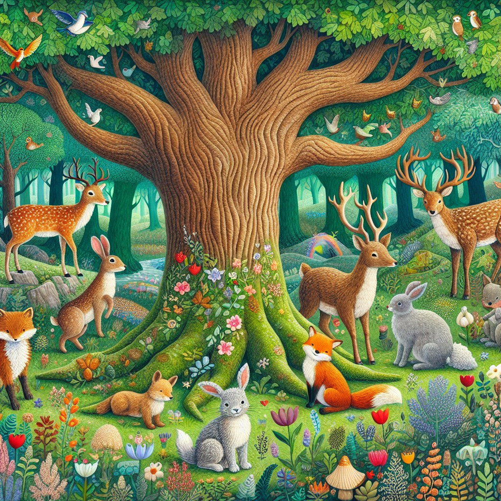Forest Creatures Gathering Diamonded Painting Kits
