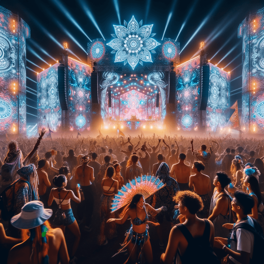 Electric Daisy Carnival Paint By Diamond