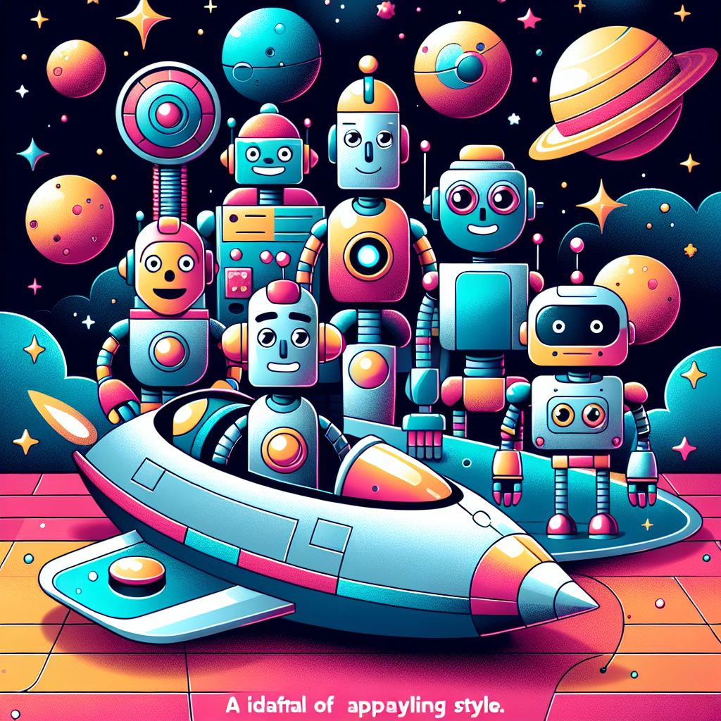Robot Galaxy Heroes Painting Diamond Kit