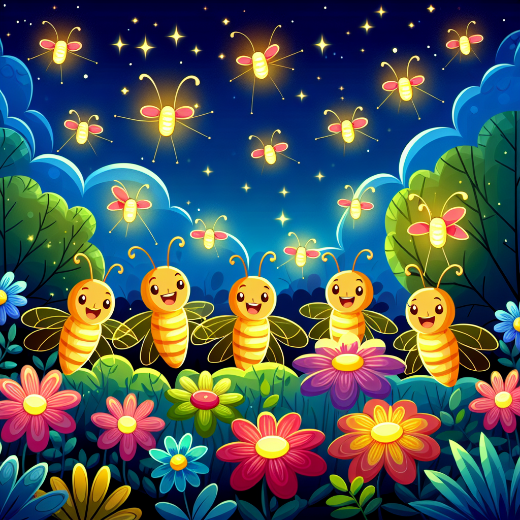 Happy Firefly Festival Diamonded Painting Kits