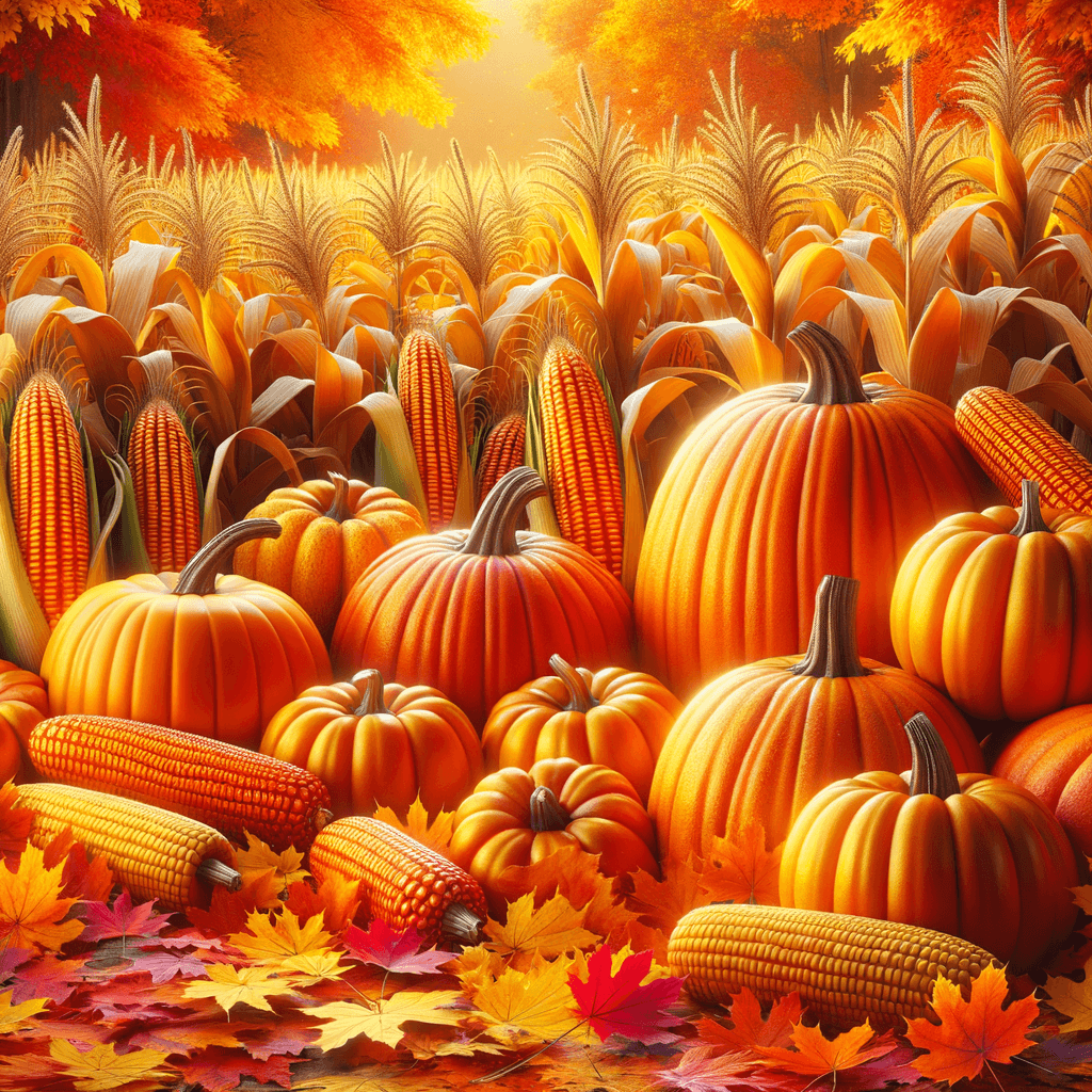 Harvest Season Paint By Color