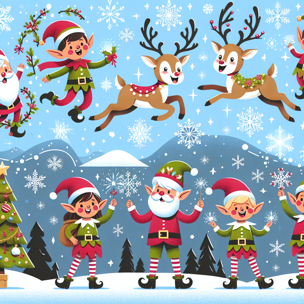 Magical Christmas Friends Paint By Diamond