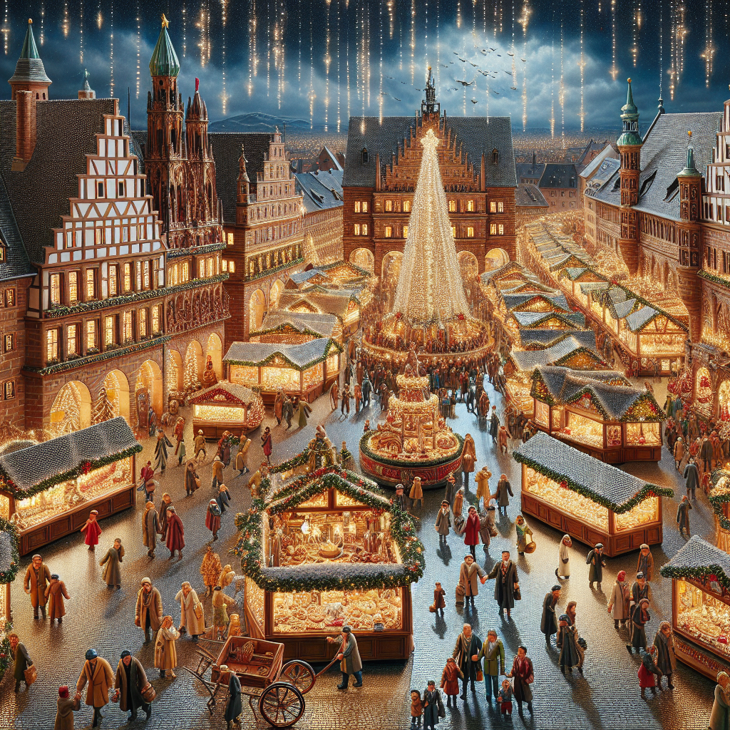 Nuremberg Christkindlesmarkt - Germany Paint By Diamonds Kits