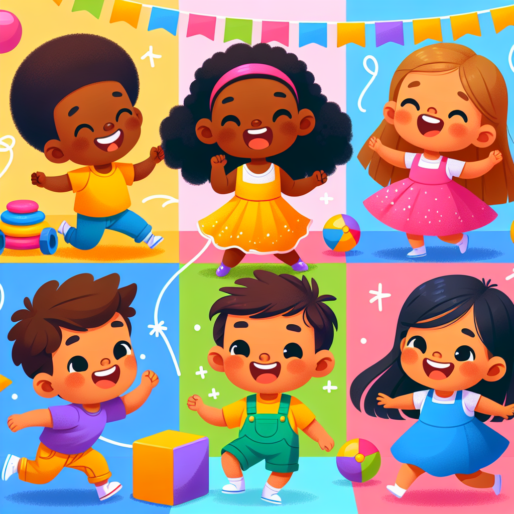 Joyful Playtime Pals Paint By Diamond