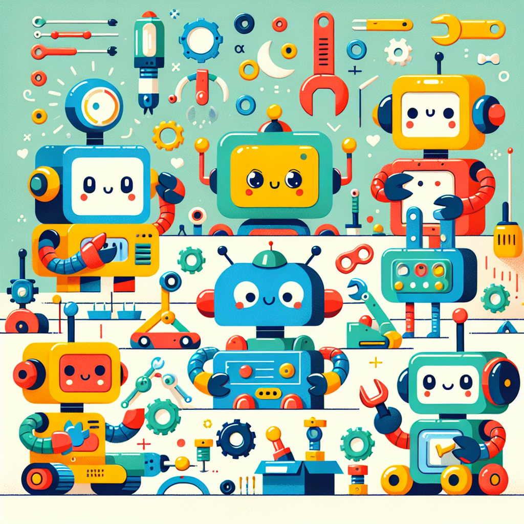 Robot Repair Workshop Paint By Diamonds Kits