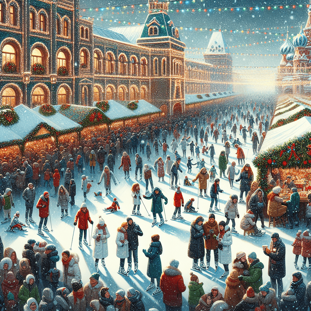 Fanciful Winter Festival Painting Diamond Kit