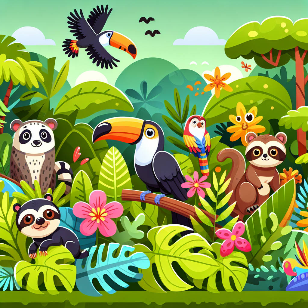 Gentle Rainforest Journey Paint By Diamond