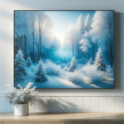 Frosted Winter Wonderland Diamond Painting