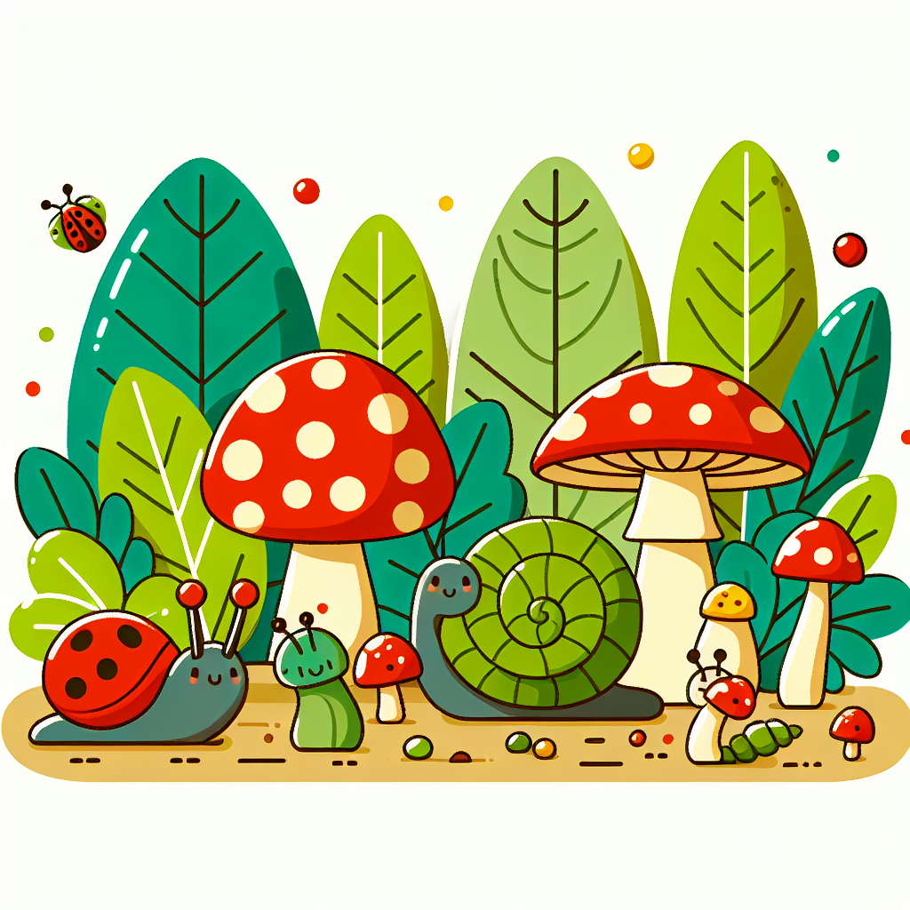 Fun In The Forest Floor Painting By Diamonds Kit