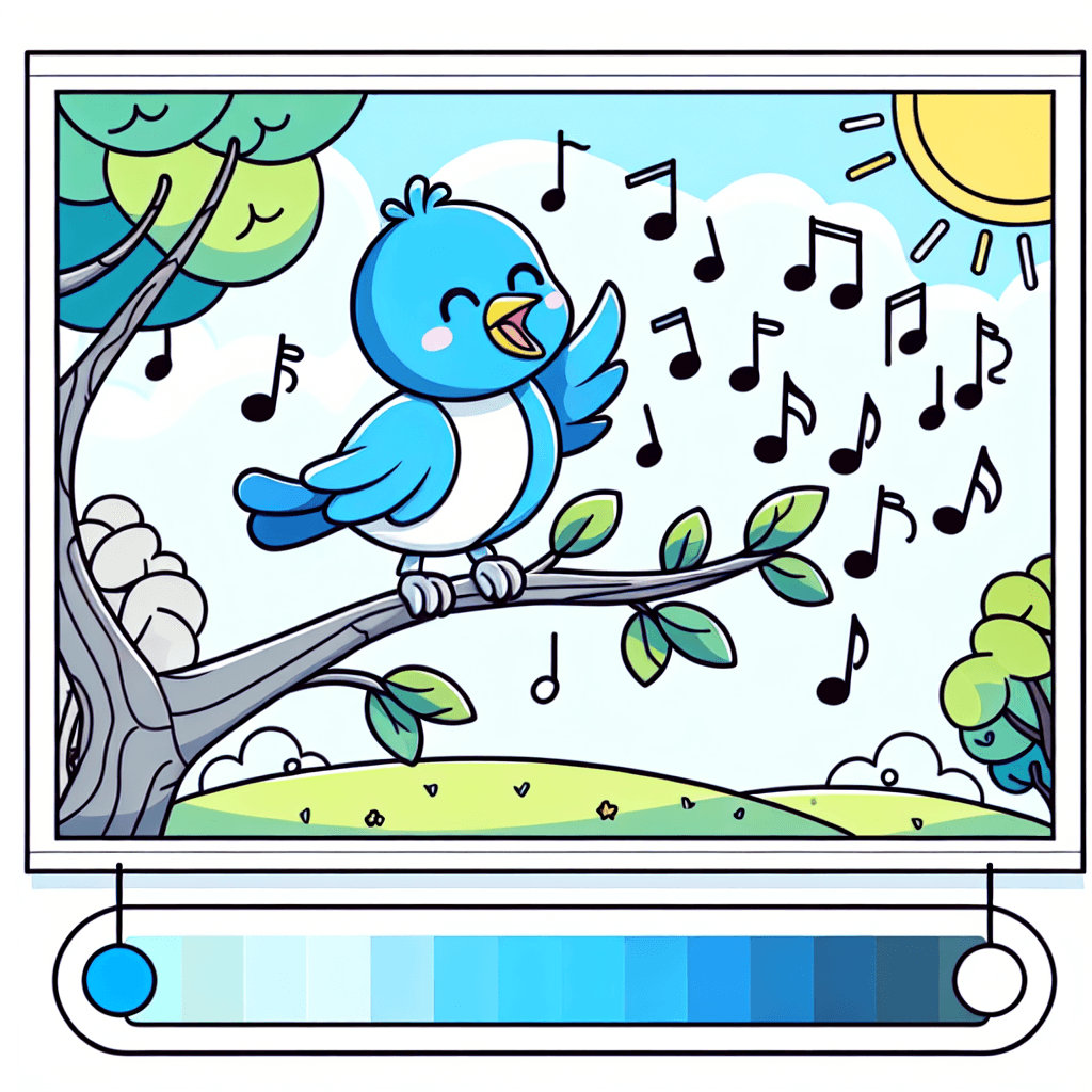 Singing Bluebird Paint By Diamonds