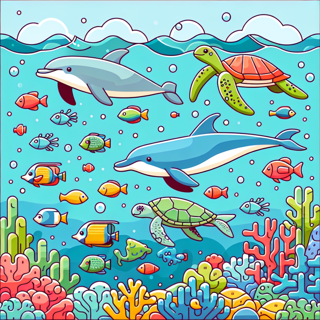 Ocean Adventure Puzzle Painting By Diamonds Kit