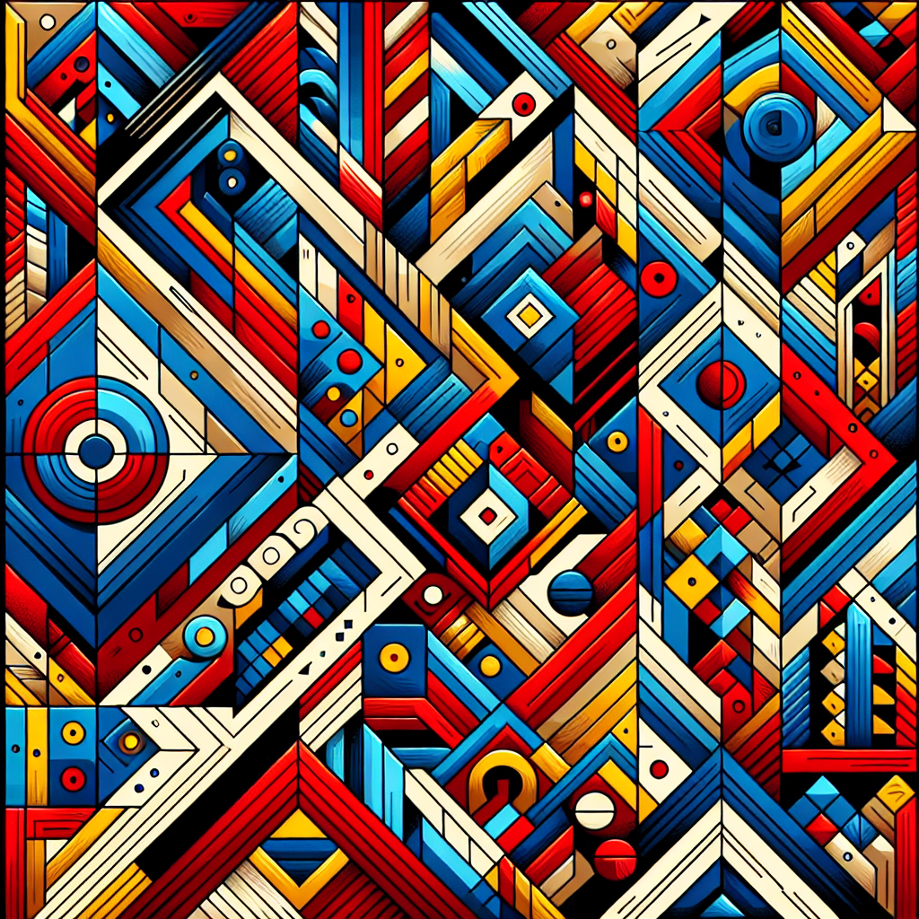 Abstract Fusion DIY Paint By Diamonds