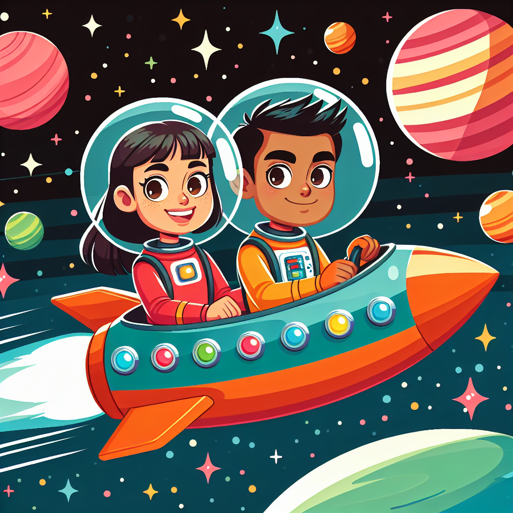 Happy Space Explorers Paint By Diamond