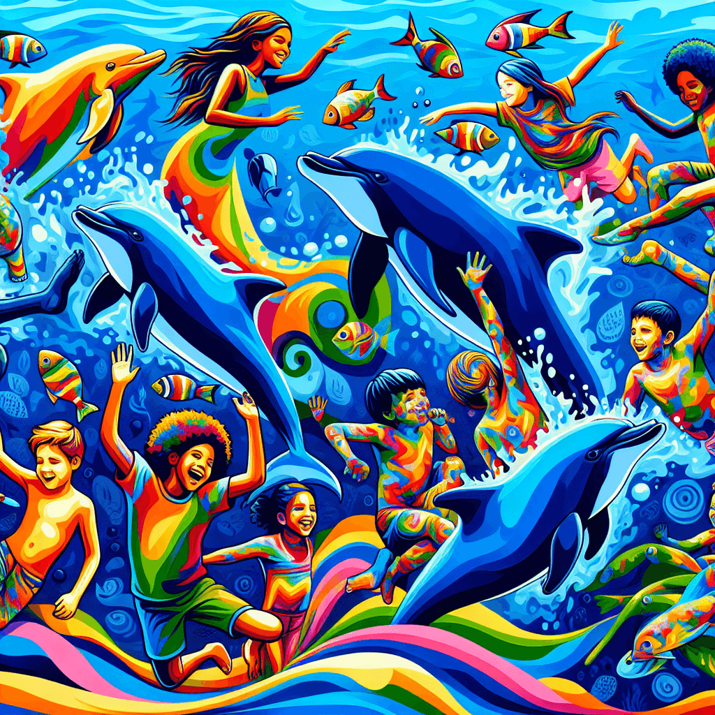Playful Ocean Adventure Diamonded Painting Kits