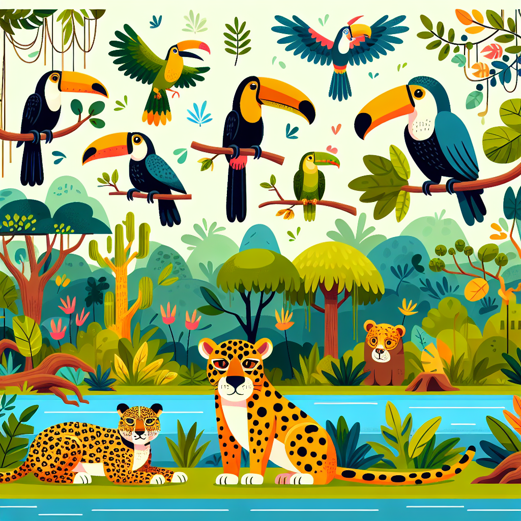 Rainforest Rendezvous Painting Diamond Kit