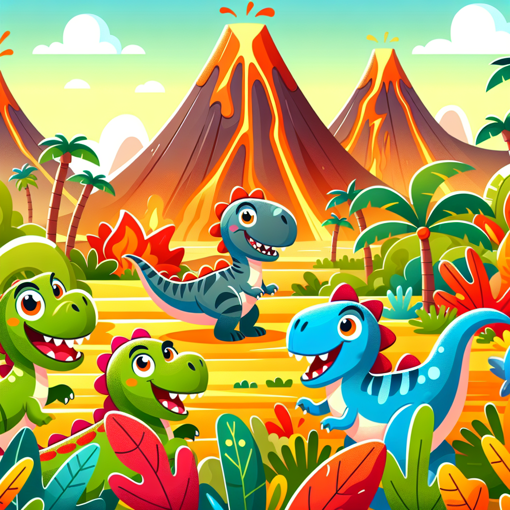 Daring Dinosaur Adventures Painting By Diamonds Kit