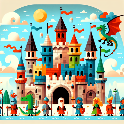 Fantasy Castle Playtime Paint By Diamonds