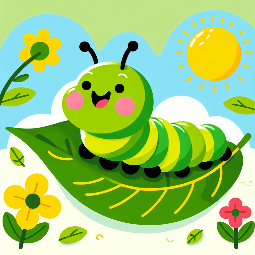 Giggling Caterpillar Paint By Diamonds Art