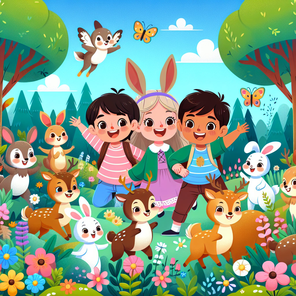 Cute Forest Adventure Diamond Painting