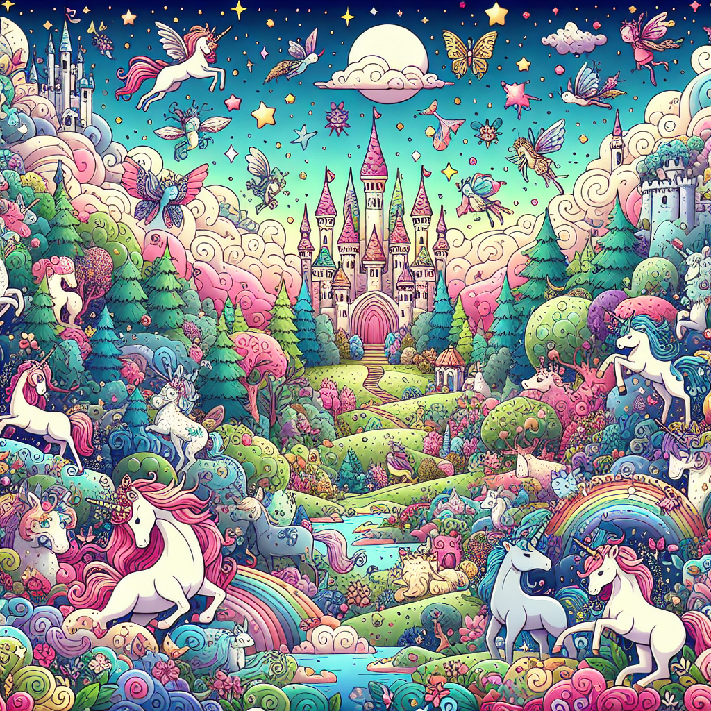 Exploration In Fantasy Land Diamonded Painting Kits