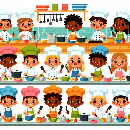 Little Chef's Kitchen Delight Paint By Diamond