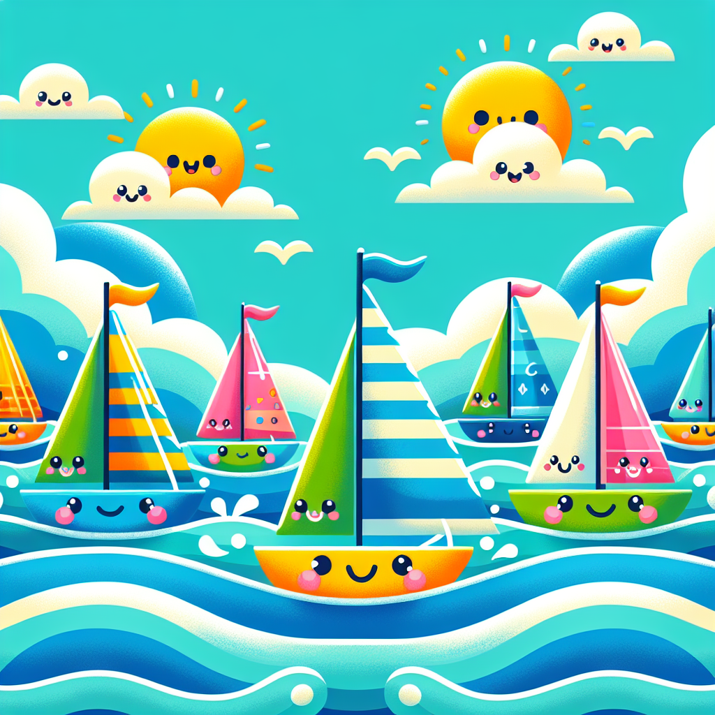 Sunny Skies And Sails Paint By Diamonds